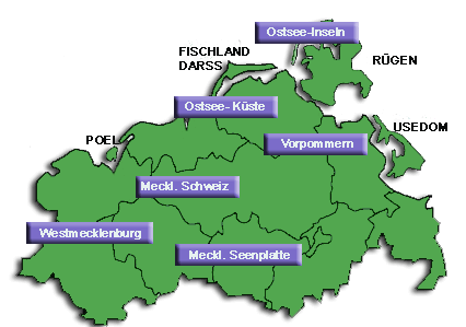 Alle Kanutouren, Kajaktouren in Mecklenburg Vorpommern per Wasserwanderkarte